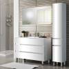 Тумба с раковиной Sanvit Кубэ-3 120 белый глянец фото 2