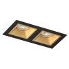 Встраиваемый светильник Lightstar Domino Quadro D5270303GMOD