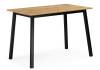 Стол Woodville Марион 622872 дуб вотан, черный 110(140)x68x75
