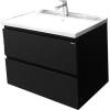 Тумба с раковиной Orans 4023600З графитовый матовый, 60x57x48
