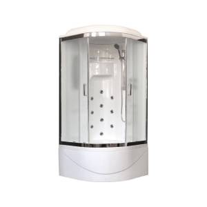 Душевая кабина Royal Bath RB100NRW-C-CH с высоким поддоном, с сиденьем