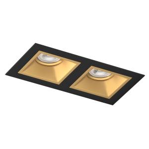 Встраиваемый светильник Lightstar Domino Quadro D5270303GMOD