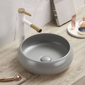 Раковина Comforty 00-00012226 113MH 35 см, светло-серая