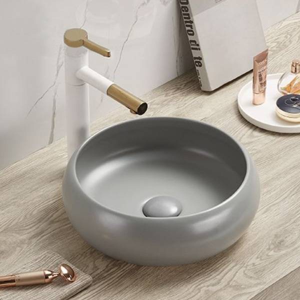 Раковина Comforty 00-00012226 113MH 35 см, светло-серая