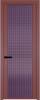 Межкомнатная дверь Profil Doors 2 AGP цвет профиля Красный антрацит, стекло безопасное 6 мм мору фиолетовое 600x2000