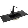 Раковина Weltwasser WW Deilbach 10000005573 7517-80 80 см, черная матовая
