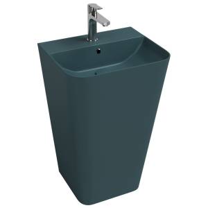 Раковина Isvea Sott'Aqua 10SQ37001SV-2P напольная, 50 см, изумрудная матовая