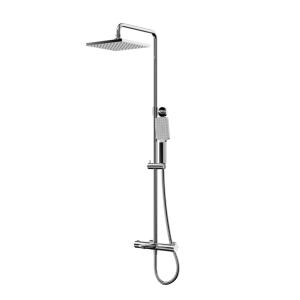 Душевая стойка Paini Nove 09CR687THQ250F3Q80 с термоcтатом, хром