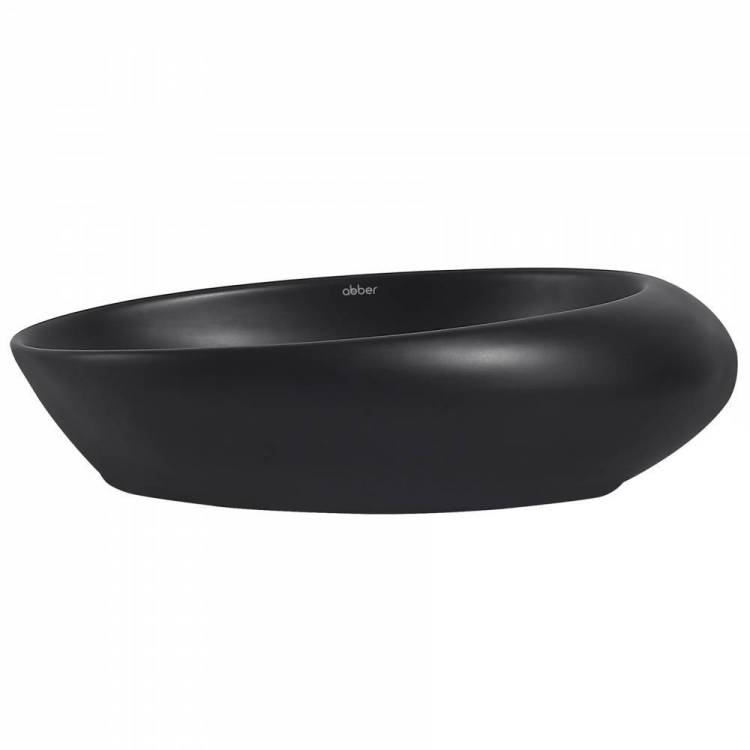 Раковина Abber Bequem AC2107MB 50 см, черная матовая