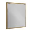 Зеркало Cezares Interni CZR-SPC-INT-1000-900-LED-TCH-WARM-BORO с подсветкой, сенсорным выключателем и подогревом, Брашированное золото, 100x90 фото 2