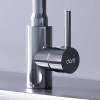 Смеситель для кухни Dorff Logic D3007633 с гибким изливом, белый фото 5