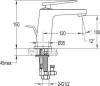 Смеситель для раковины Cezares BADEN-F-LS-01-W0 фото 3