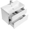 Тумба с раковиной Aquaton Оливия 80 1A2831K0OL010 белая матовая фото 2