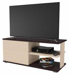 Тумба под ТВ МФ Jazz ТВ 2ВМ ТВ-2ВМ Венге Дуб молочный