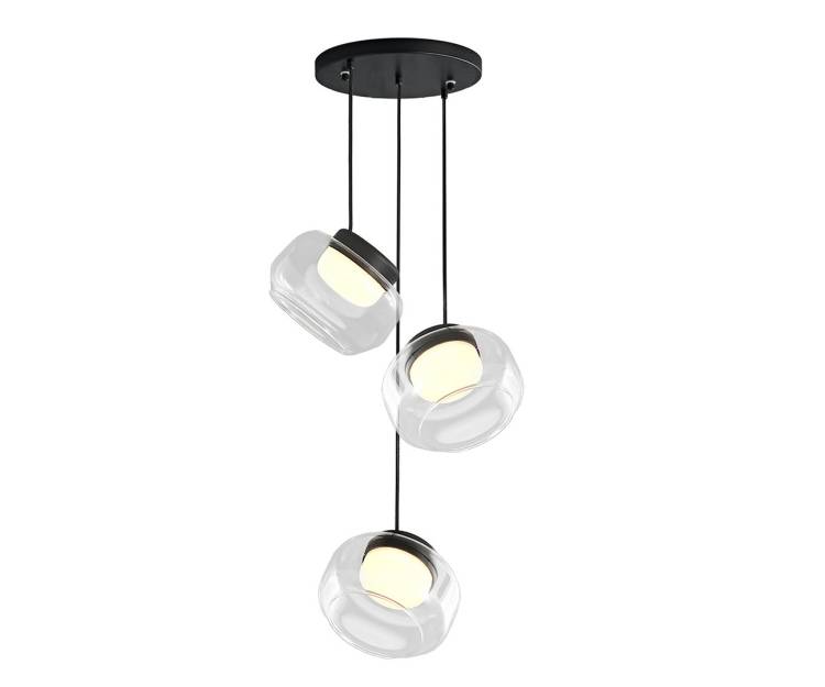Подвесная светодиодная люстра Kink Light Дайни 07724-3,19