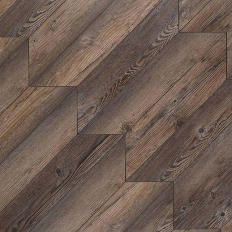 LVT Ламинат Aquafloor Parquet Chevron Glue 2.5/43 4V AF2557PGCh 553.7x130.5