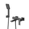 Смеситель для ванны и душа Cezares Slider SLIDER-VD-NOP черный матовый
