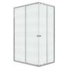 Душевой уголок Niagara Eco NG-1012-14QMT профиль хром матовый, стекло матовое, 120x80x190