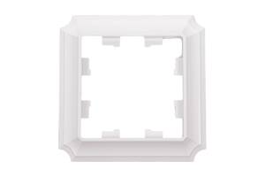 Рамка 1-постовая Systeme Electric Atlas Design Antique ATN100101 белый