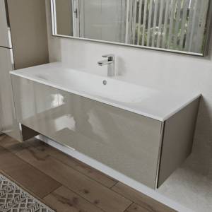 Тумба с раковиной Terminus Vega VEG101201200501OSL капучино, 120x38