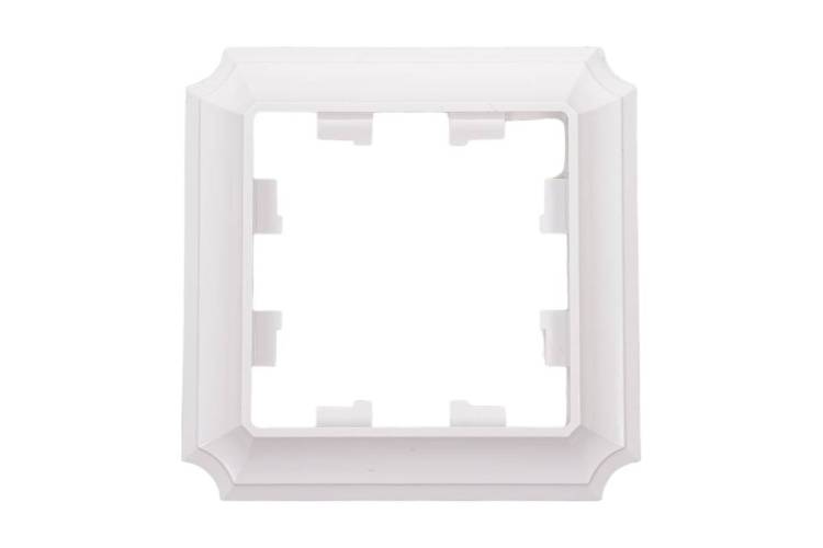 Рамка 1-постовая Systeme Electric Atlas Design Antique ATN100101 белый