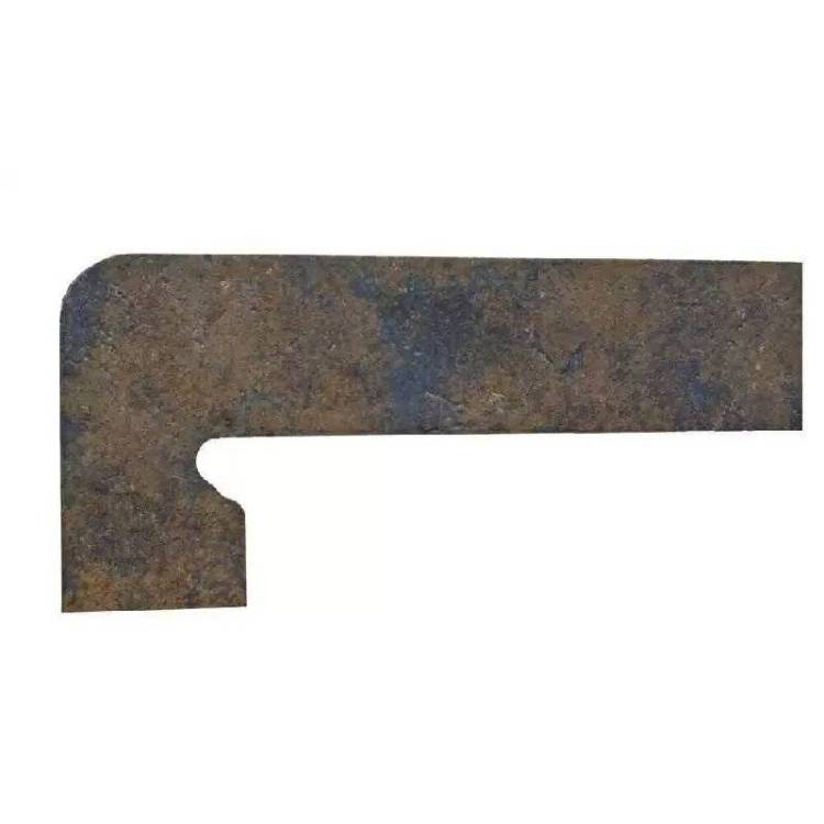 Плинтус Exagres Metalica Zanq. Vulcano Izquierda Левый 17.5x39.5