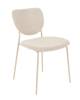 Стул Stool Group Gigi DRC-9155-B URL426-2 Creamy серо-бежевый, кремовые ножки