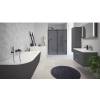 Акриловая ванна Cezares Slim CORNER-180-80-60-R-NERO-SET фото 3