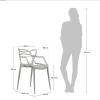 Стул Bradex Home Masters FR 0988 горчичный фото 16