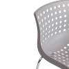 Стул Tetchair Skalberg (mod. C-084-A) 19259 Grey (серый)/Chrome (хром) 46x56x79 фото 9