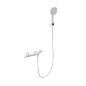 Смеситель для душа Wonzon & Woghand WW-B2057-A-MW термостатический, белый матовый