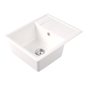 Мойка кухонная Dr.gans Ника 580 25.070.B0580.401 белый, 58x47