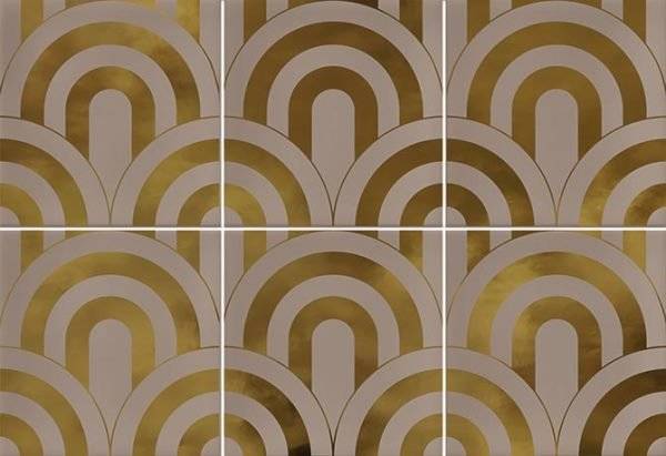 Декор Vives Hanami Takada Nuez Oro 23x33.5
