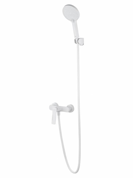 Смеситель для душа Wonzon & Woghand WW-B2585-MW белый матовый