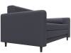 Прямой диван Лига Диванов Лига-070 129752 GRIFON 15 серый фото 3