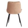 Стул Tetchair Abruzzo (mod. 8060) 19233 коричневый (HLR11)/черный 54x62x83 фото 4
