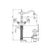 Смеситель для раковины Paini Ornellaia 87CR250BLMKM хром фото 9