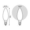 Лампа светодиодная Gauss Filament 103201109 фото 2