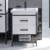 Тумба с раковиной Sanflor Норд 60 с раковиной Como 60