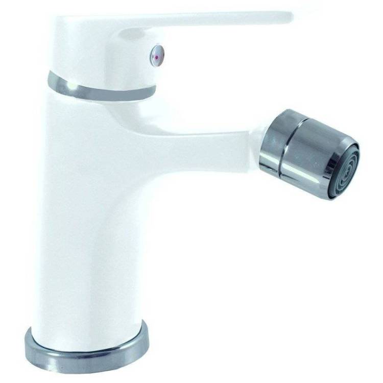 Смеситель для биде Rav Slezak Colorado CO145.5KBC хром, белый