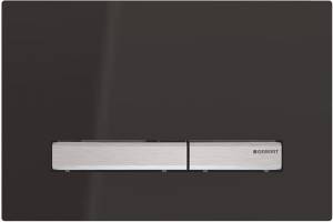 Кнопка смыва Geberit Sigma 50 115.788.SD.2 зеркальное дымчатое cтекло