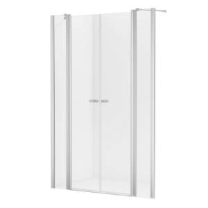 Дверь в нишу NEW TRENDY NEW SOLEO 120x195 D-0256A (хром)