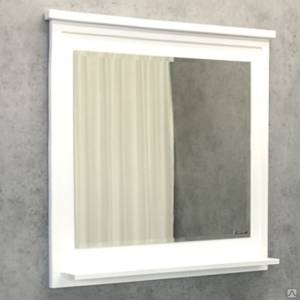 Зеркало Comforty Феррара 80, с полкой