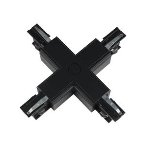 Соединитель Х-образный Uniel UBX-A41 Black