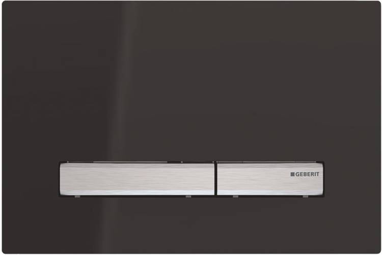 Кнопка смыва Geberit Sigma 50 115.788.SD.2 зеркальное дымчатое cтекло