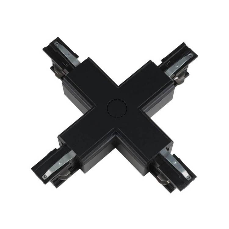 Соединитель Х-образный Uniel UBX-A41 Black