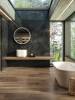 Керамическая плитка Porcelanosa Velluto 100354910 Nero Line 59.6x150 фото 8