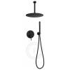 Душевая система Filarete Roun FL1024BL черный