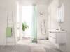 Термостатический смеситель Hansgrohe ShowerSelect Glass 15735400 для душа, белый - хром фото 4