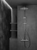 Душевая стойка Knotlor Eclipse SS-24 с термостатом, сатин фото 2